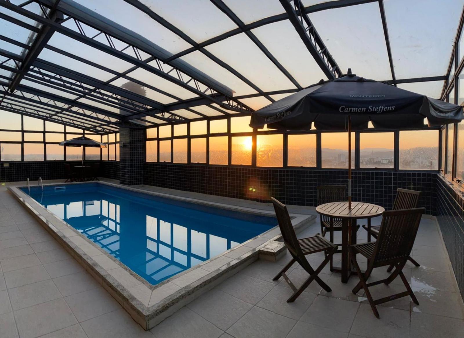 Aquarius Hotel Flat Residence Santa Cruz do Sul Eksteriør bilde
