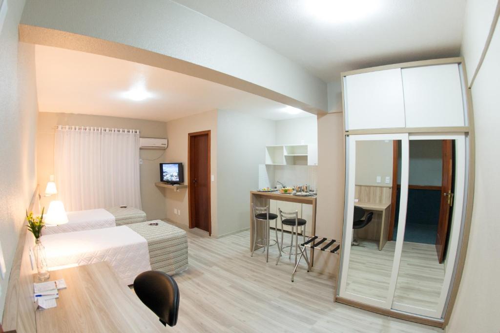 Aquarius Hotel Flat Residence Santa Cruz do Sul Rom bilde